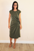 Olive Green Dress